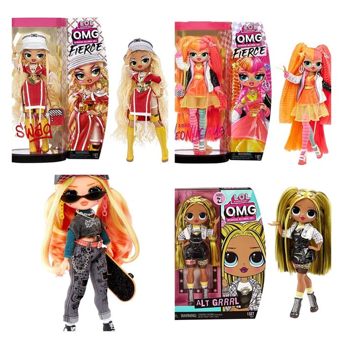 Больше куклы Lol от MGA в ассортименте.