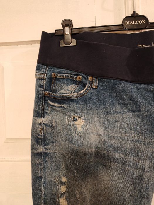 Spsonei ciążowe jeansy GAP 44/46
