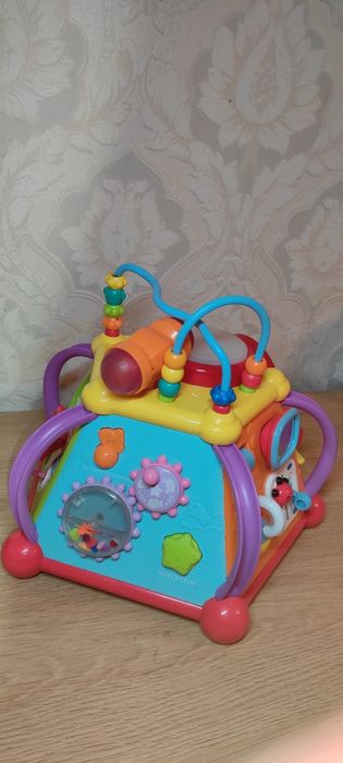 Мультикуб розвиваюча багатофункціональна іграшка