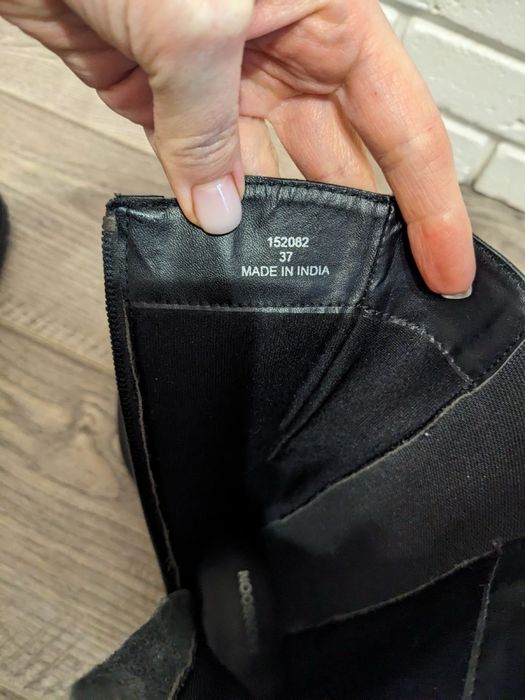 Продам шкіряні чоботи