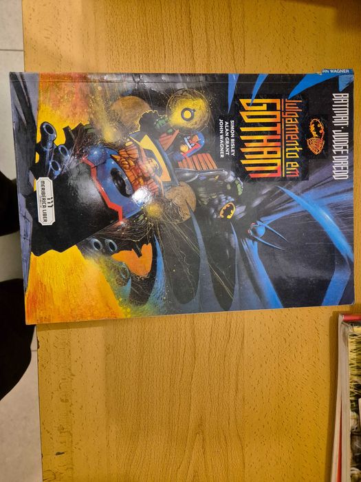 livro de banda D. julgamento em gotham