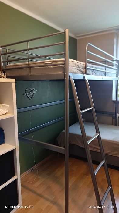 Łóżko na antresoli SVARTA Ikea