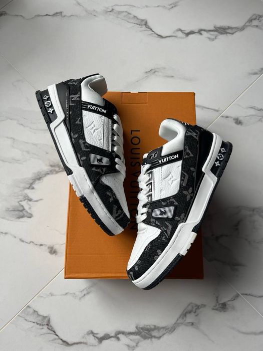 [БЕЗ ПРЕДОПЛАТ] Louis Vuitton Trainer White Black
