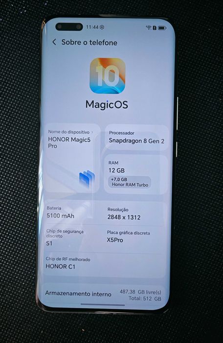 Honor Magic5 Pro como Novo