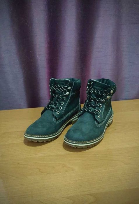 Ботинки женские. Нубук. Демисезон
