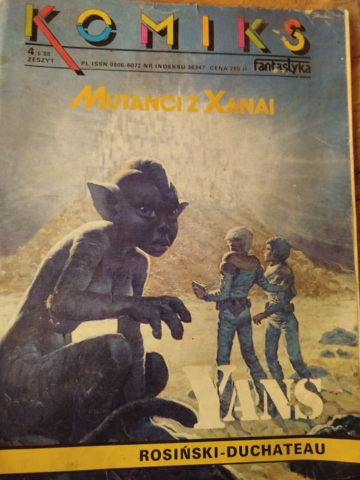 Komiks Mutanci z Xanai
