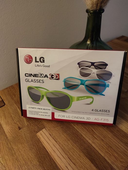 Óculos 3D novos LG