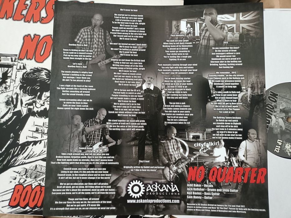 Bakers Dozen/No Quarter split LP