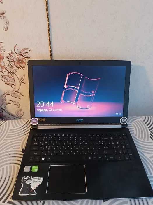 Ігровий ноутбук Acer aspire 5 a515 51g / ssd+ hdd , 12 gb ram