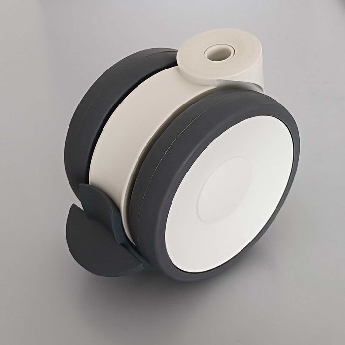 Roda Rolamento com travão para Elevador Grua de trânsferencia Invacare Birdie - 10cm