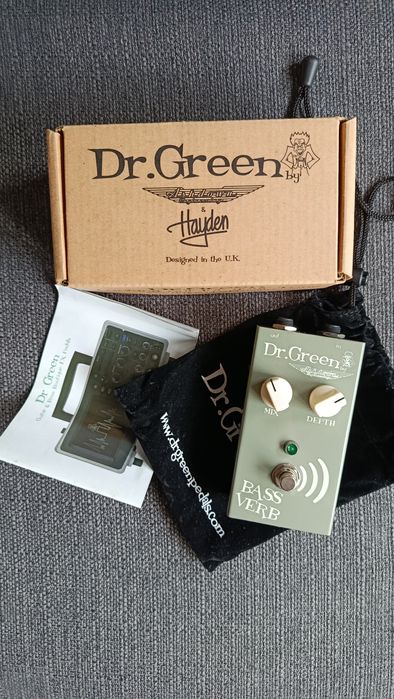 Pedal Ashdown Dr Green Bass Verb