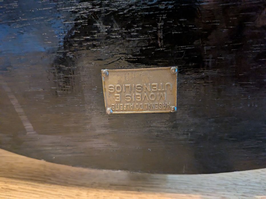 Cadeira de Escritório Estilo Capitão c/ Coração - Vintage Ind Anos 50