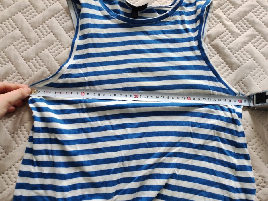 Bluzka top na lato z wiązaniem