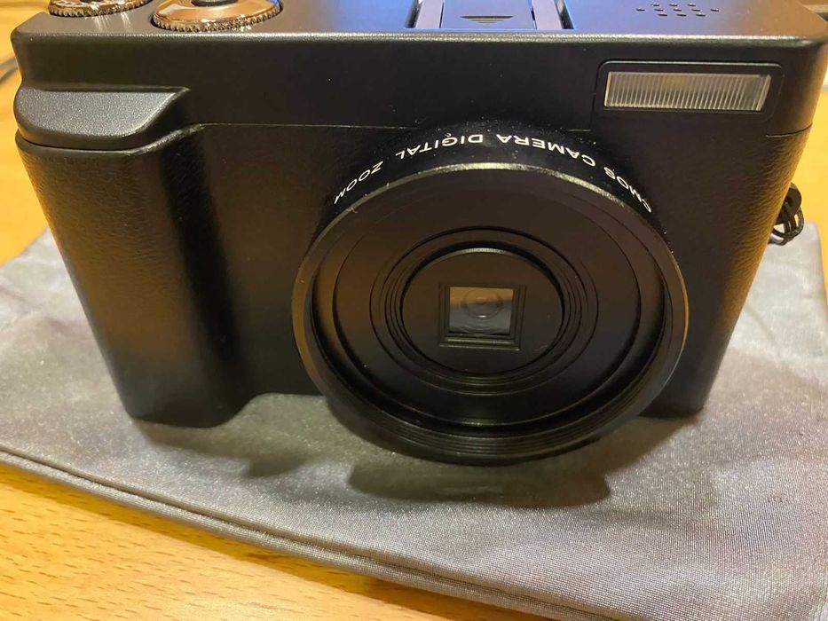 Câmera Refletiva Digital com macro lente -Nova