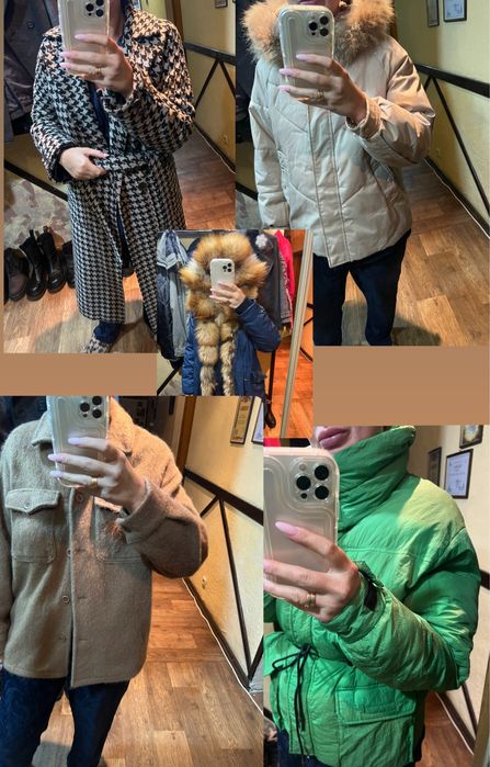 Довге пальто пуфер bershka