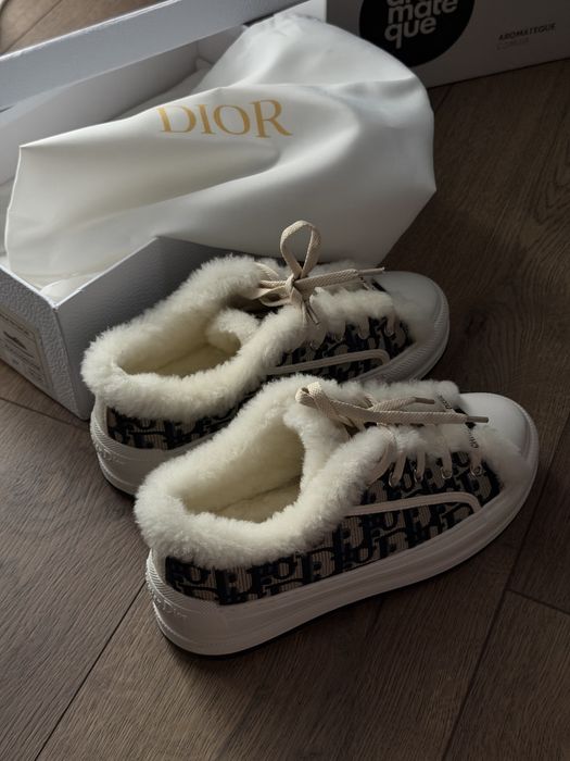 Кеди Dior на хутрі, 37