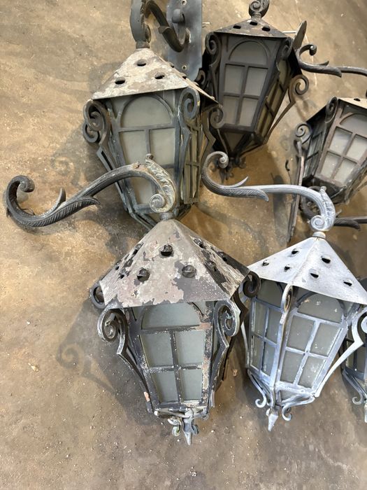 Candeeiros antigos exterior