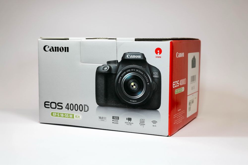 Canon EOS 4000D + 18-55 STM