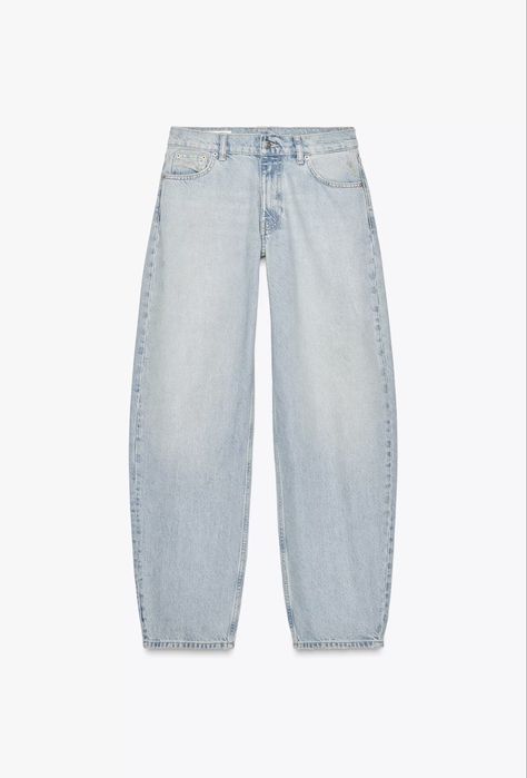 Джинси ZARA BALLOON із середньою посадкою