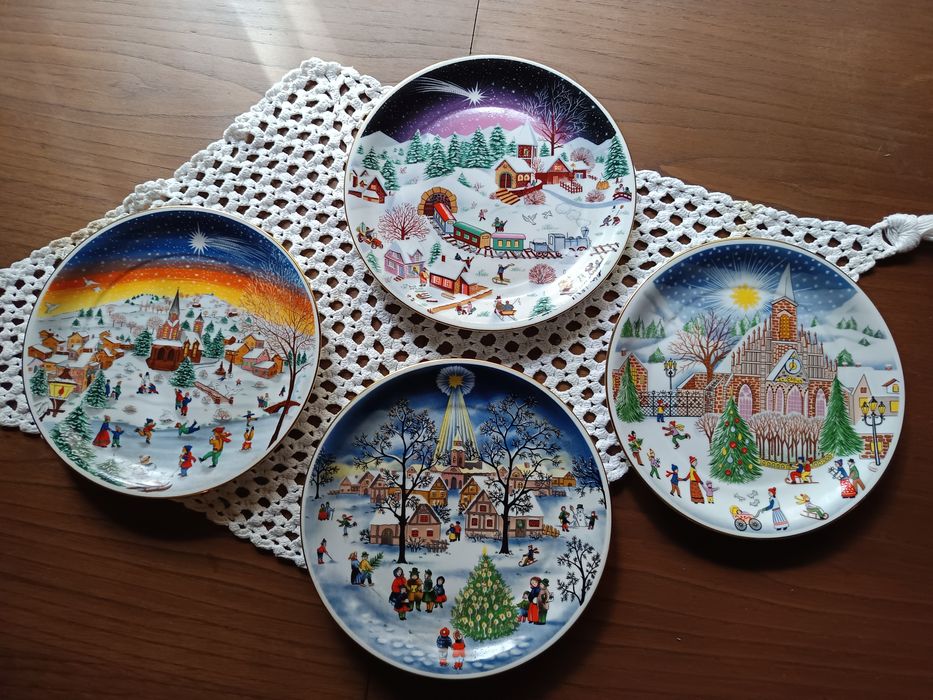 Pratos decorativos coleção