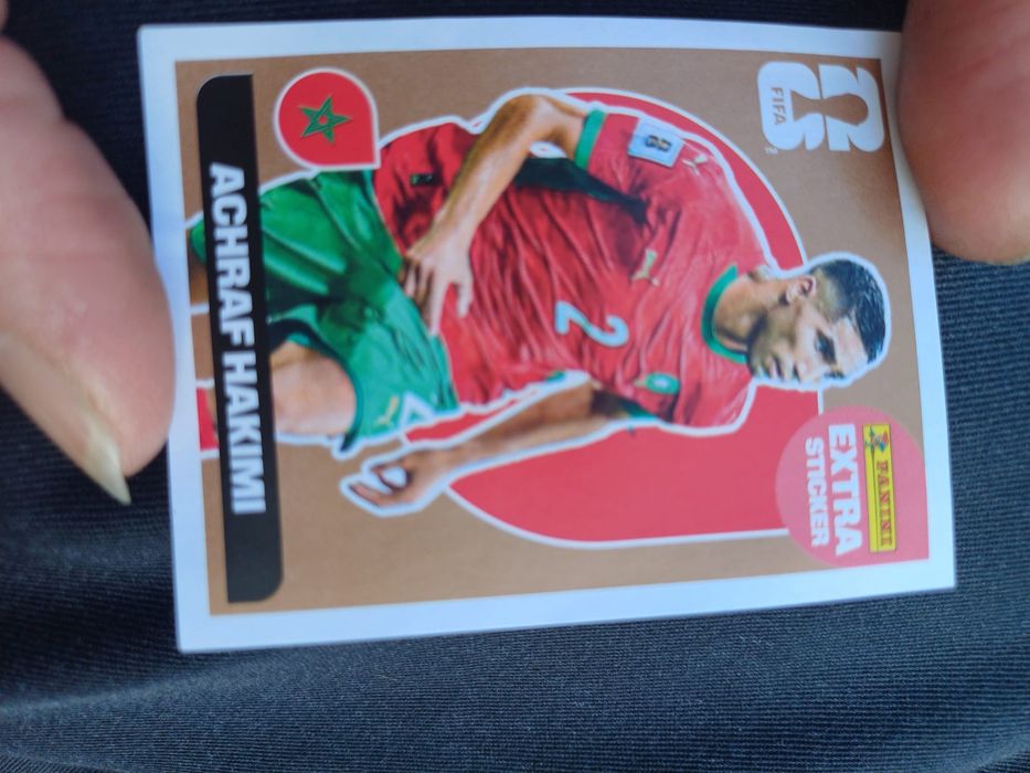 2 Cromos Panini 2026 Extra Sticker Gold