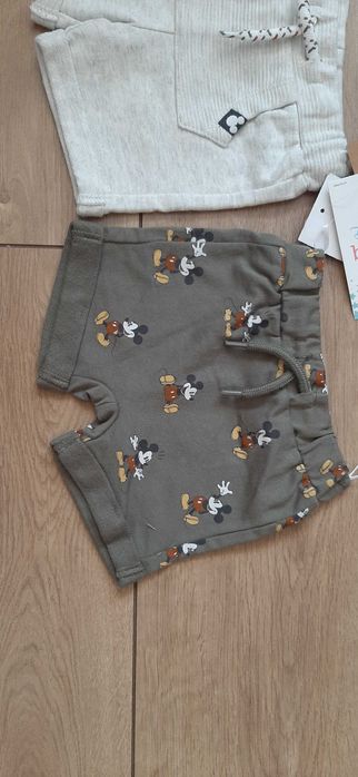 R 62 spodenki dwupak nowe Myszka Miki C&A
