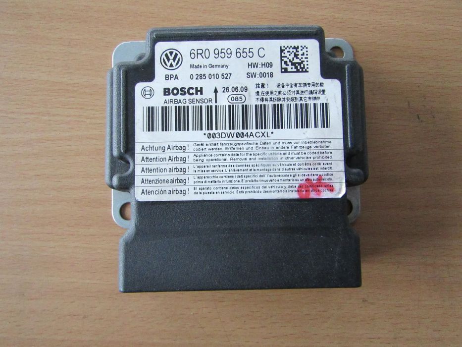 Centralina de airbags SEAT IBIZA ano 2009 ref. 6R0 959 655 C