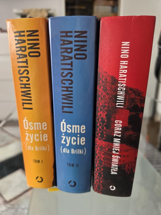 Nino Haratischwili twarda oprawa | Ósme życie Tom 1 i 2+ Coraz mniej światła