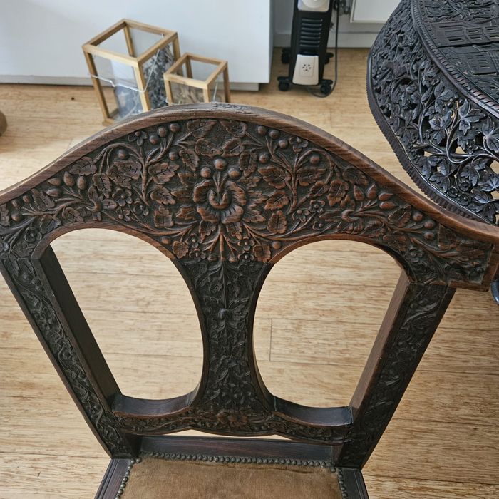 Cadeira antiga Sala de Jantar Indo Português