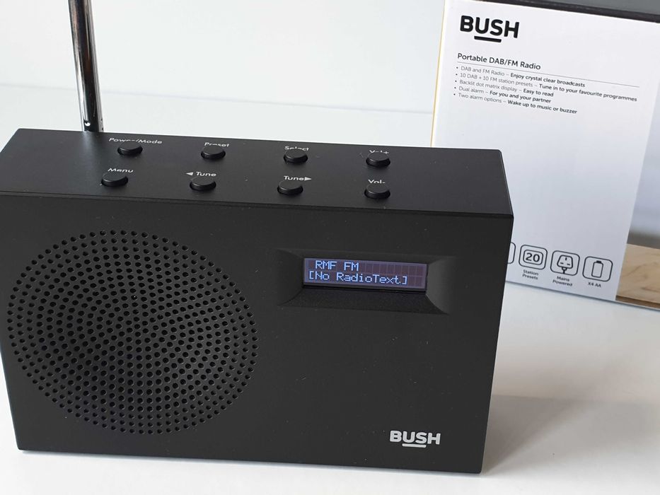 радіо Bush BD-1709 Portable DAB FM Radio LCD Display Black
