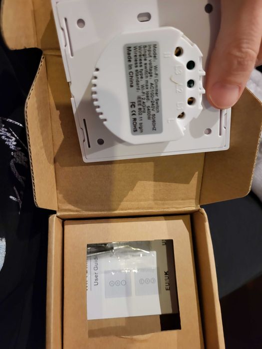 Interruptor Dimmer wifi modelo: WF-DS01