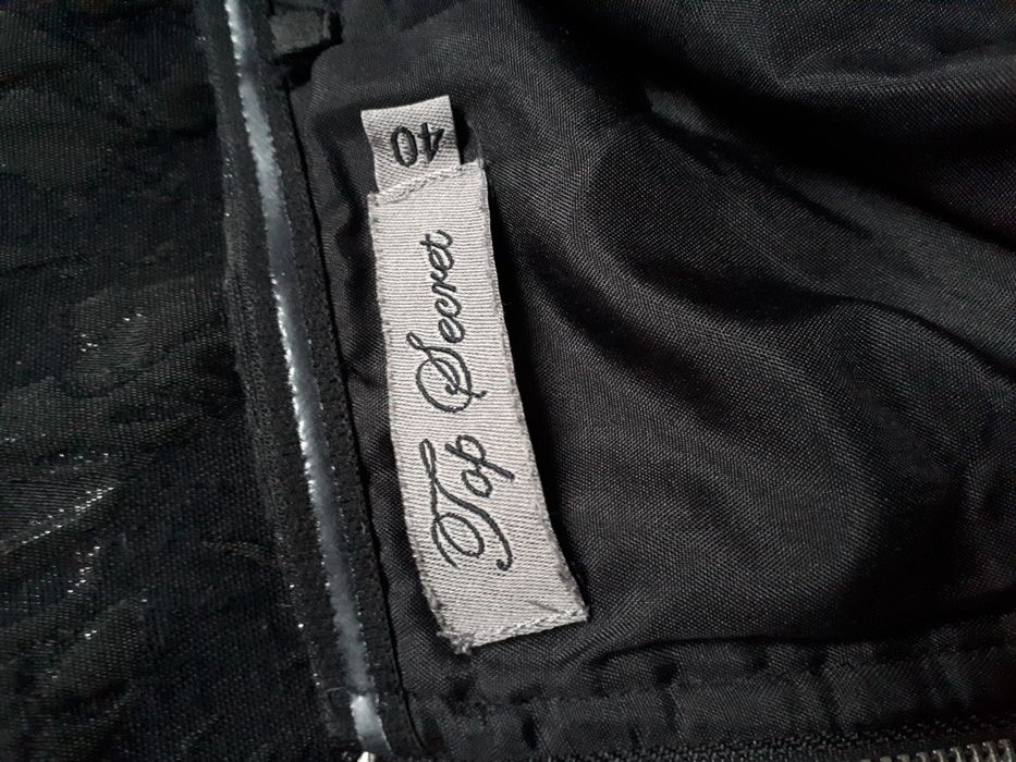 Sukienka czarna Top Secret rozmiar 38/40 L