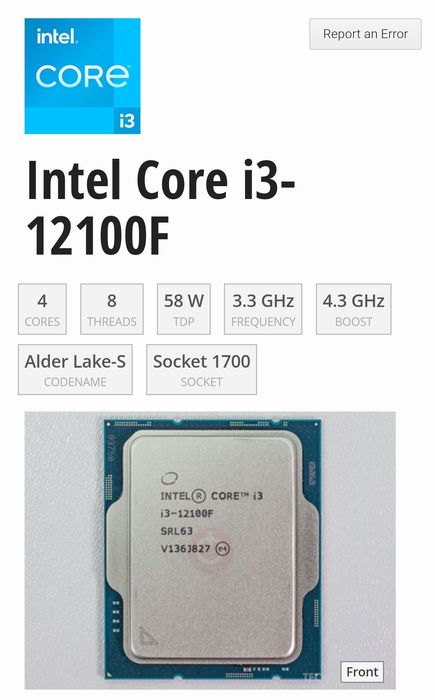 Motherboard  Gigabyte B760 DS3H ( DDR5 )+ Core i3 12100f  3.3Ghz