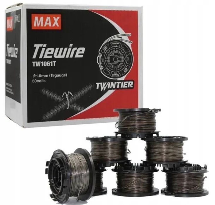 Drut MAX TW1061T Tiewire RB Max do wiązarki , drut zbrojeniowy