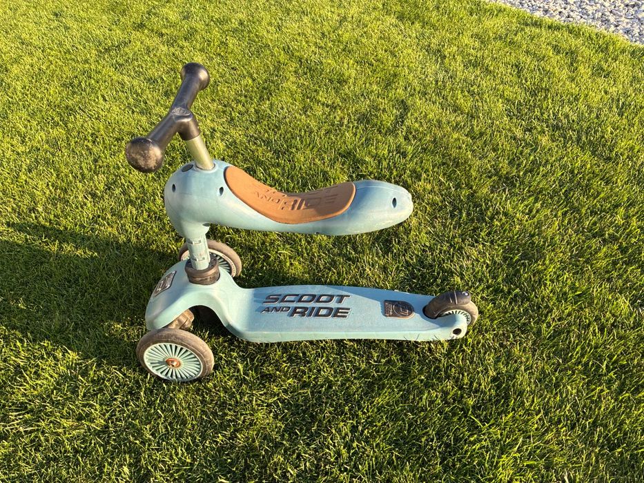Hulajnoga Scoot And Ride niebieska 2w1