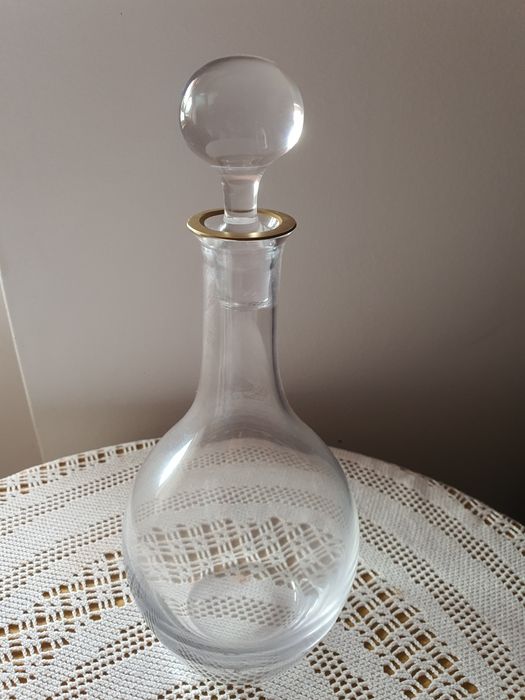 Conjunto Copos de Cristal e Garrafas IMCO