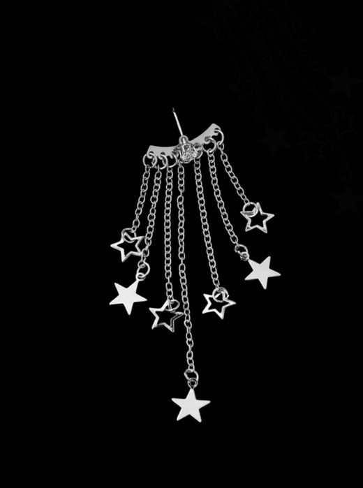 Nausznica kolczyk gwiazdki