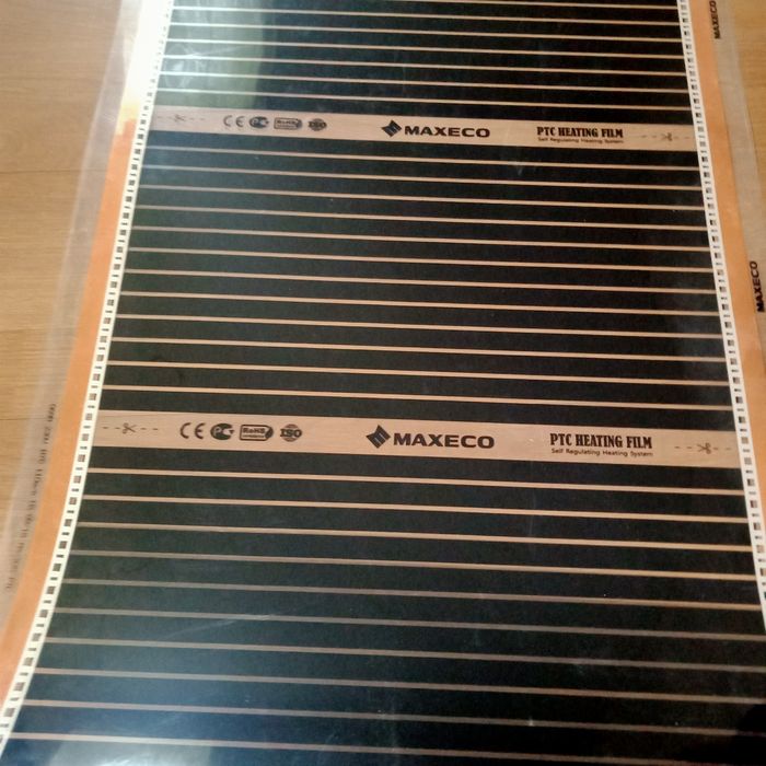 Гріюча плівка інтелектуальна 110 вт/м.,терморегулятори для теплої підл