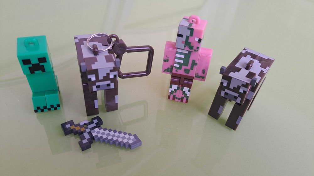 5 porta-chaves Minecraft
