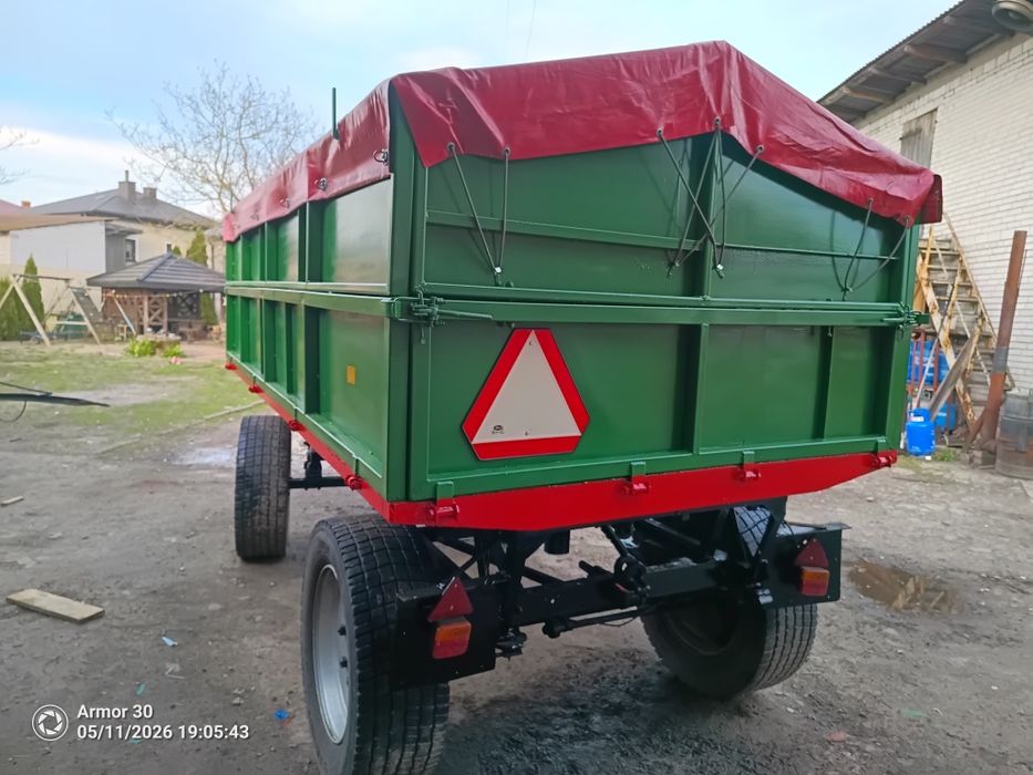 Przyczepa wywrotka Autosan i kassbohrer 7 i 12 t