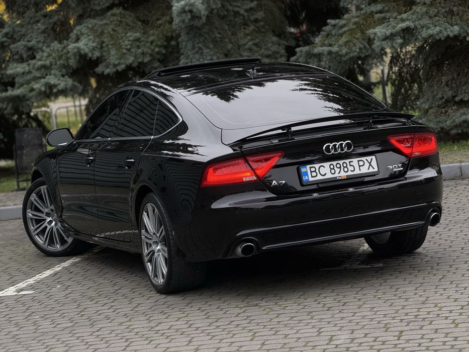 Audi a7 облужена