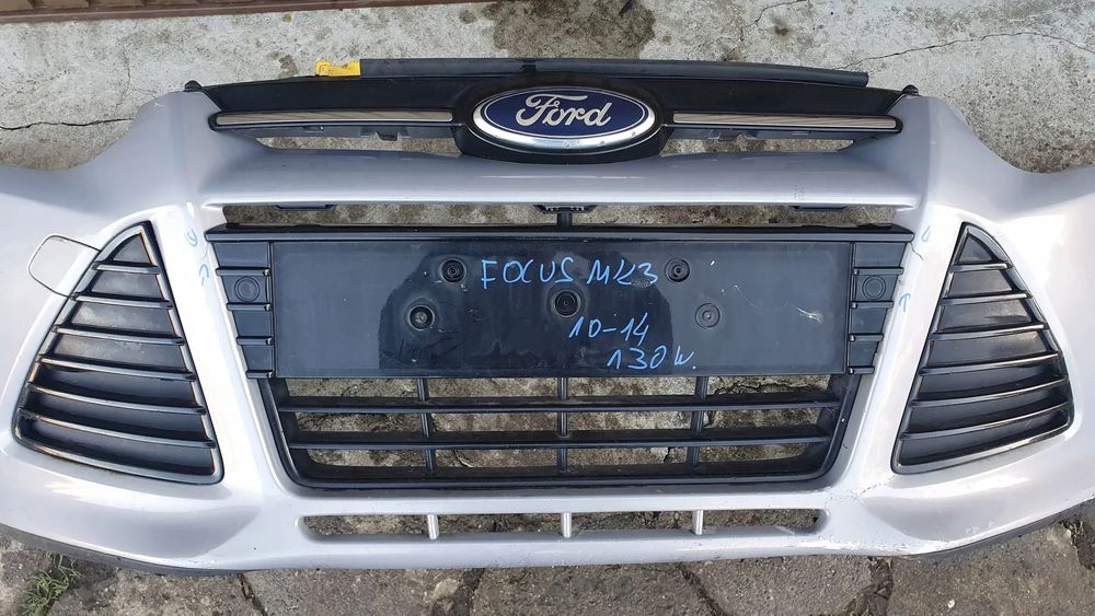 Ford Focus mk3 III 10-14 xenon 6xpdc zderzak przedni przód $