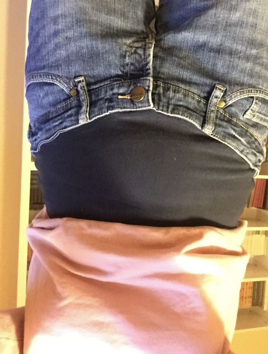 Spodnie jeansy ciążowe r. 40 (H&M)
