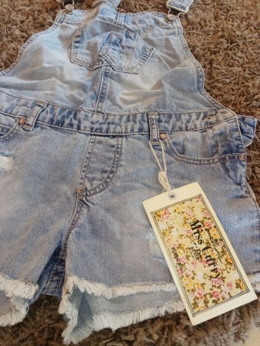 Ogrodniczki jeans S/36 nowe metka