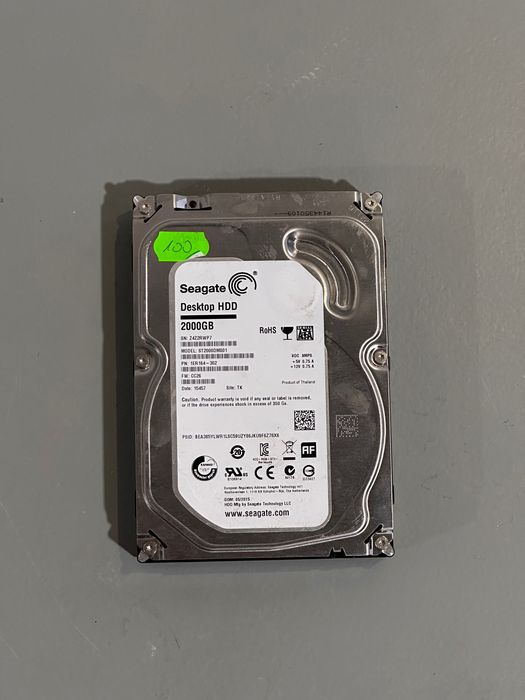 Dyski Twarde HDD 3.5" SATA – Seagate 2TB oraz 1TB