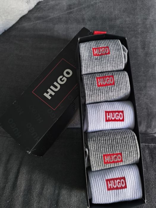 Skarpetki męskie pachnące  5 par Hugo Boss 39-42
