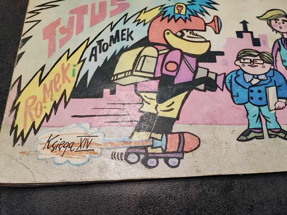 Komiks Tytus Romek i Atomek księga xiv 1989 rok