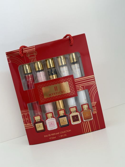 Zestaw 5 perfumetek bacarat