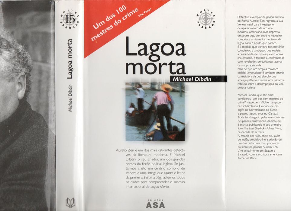 "Lagoa morta" de Michael Dibdin