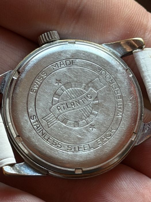 Atlantic Worldsmasterur 17jewels, rozmiar 36/46mm, piękny stan